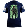 Green Lightning CAG T-Shirt Shirts 88124-S-NAVY