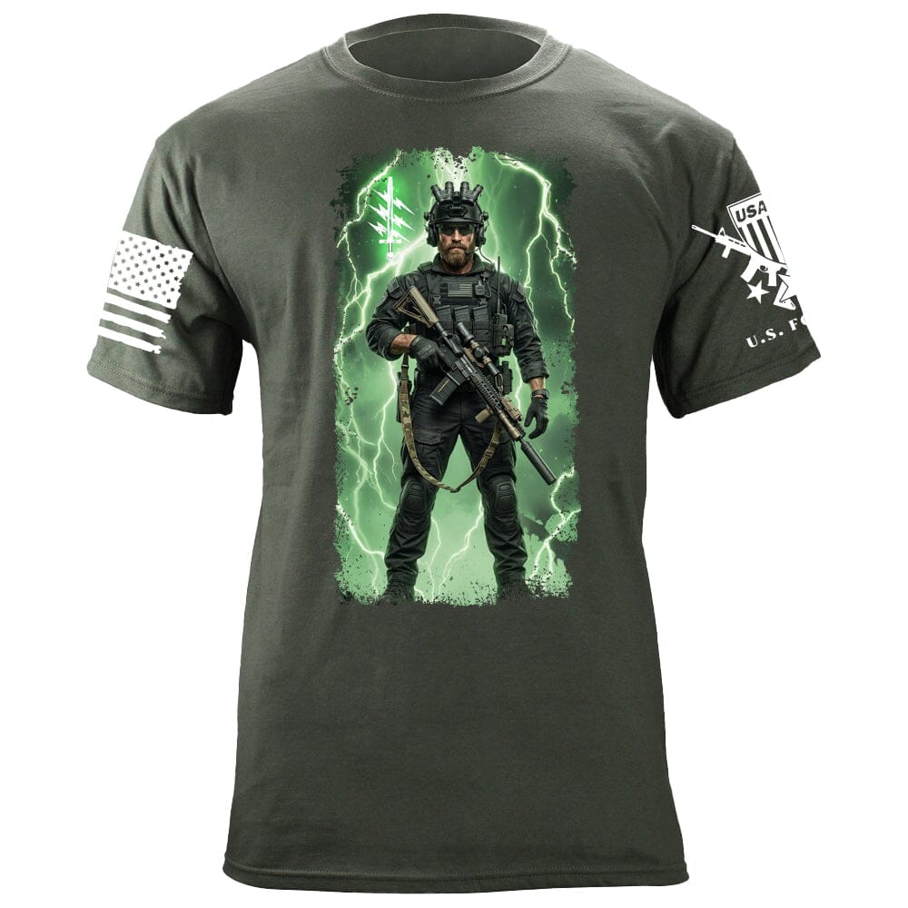 Green Lightning CAG T-Shirt Shirts 88124-S-MG