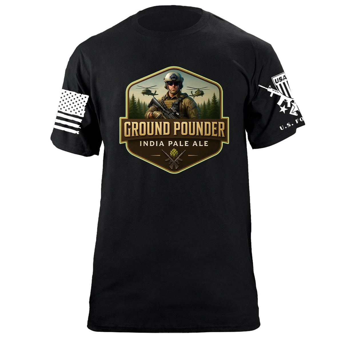 Ground Pounder 5 T-Shirt Shirts 87424-S-BK