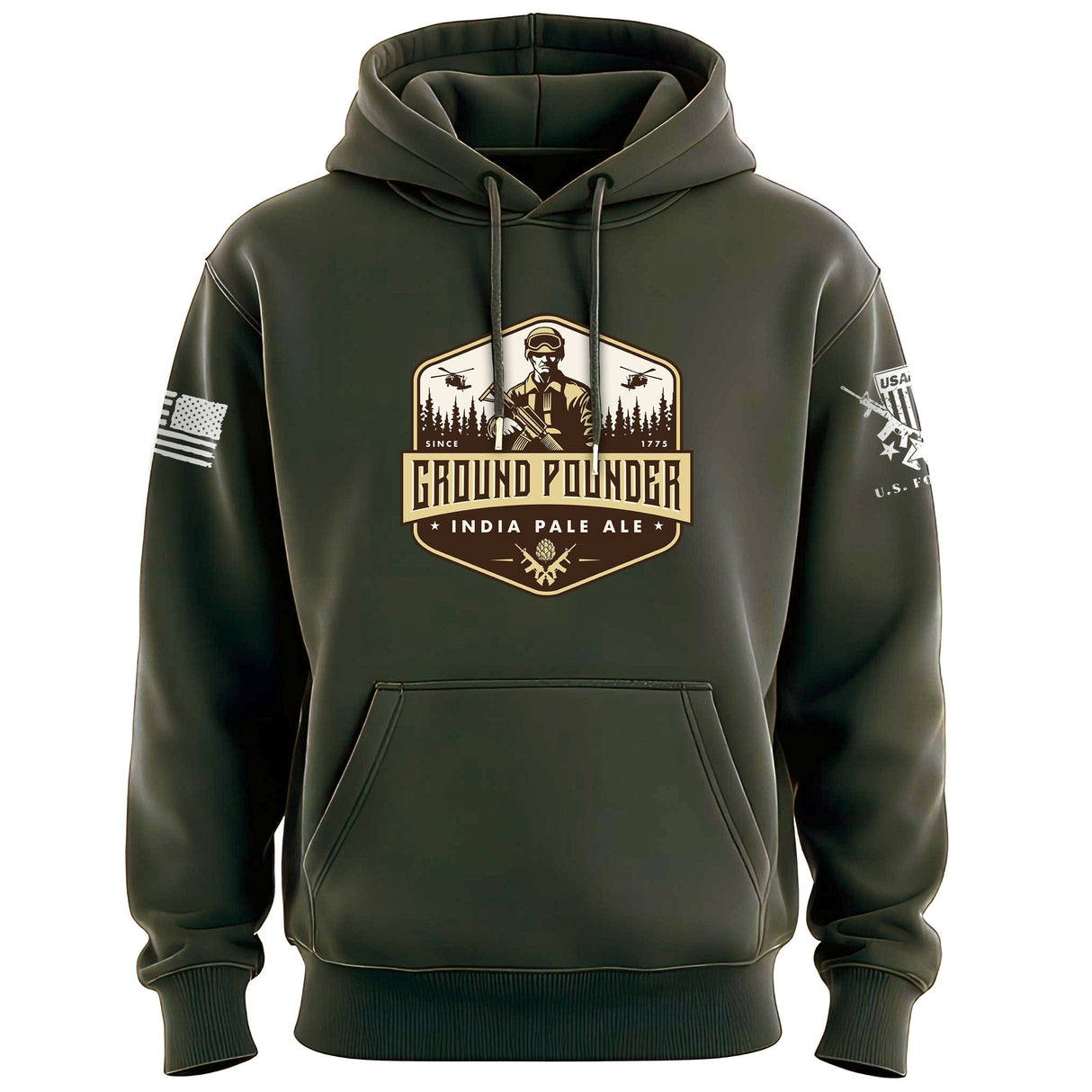 Ground Pounder IPA Hoodie Hoodies 