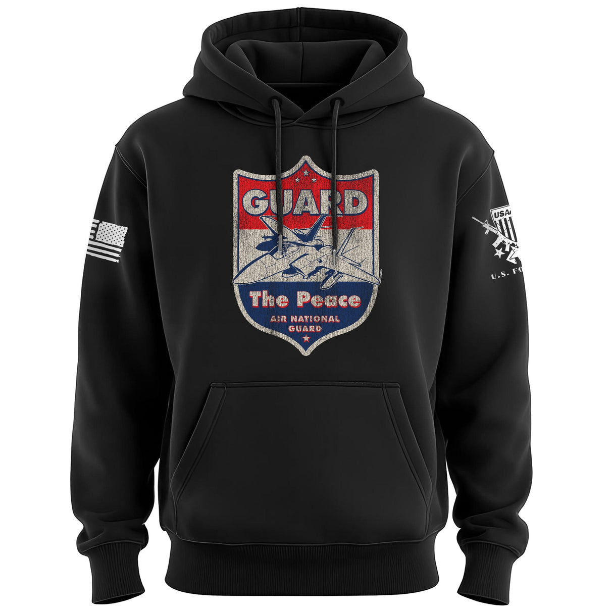 Guard The Peace Graphic Hoodie Hoodies 