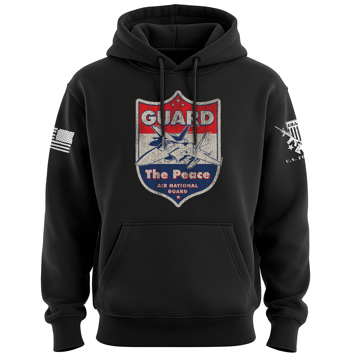 Guard The Peace Graphic Hoodie Hoodies 