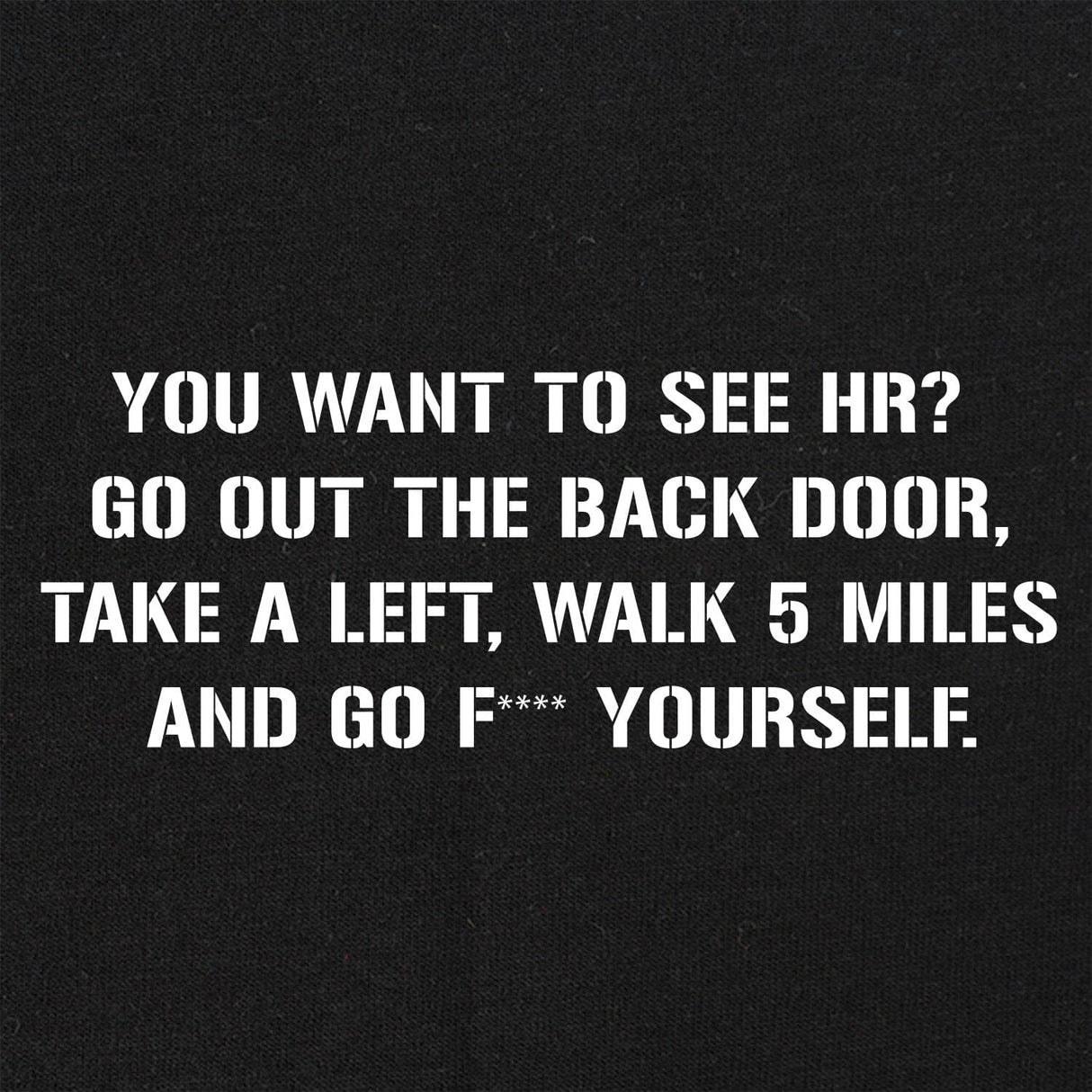 Human Resources T-Shirt Shirts 
