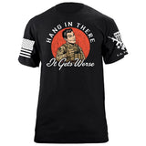 Hang in There T-Shirt Shirts 88058-S-BK