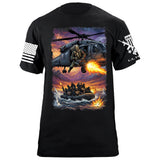 Helo Door Gunner T-Shirt Shirts 88078-S-BK