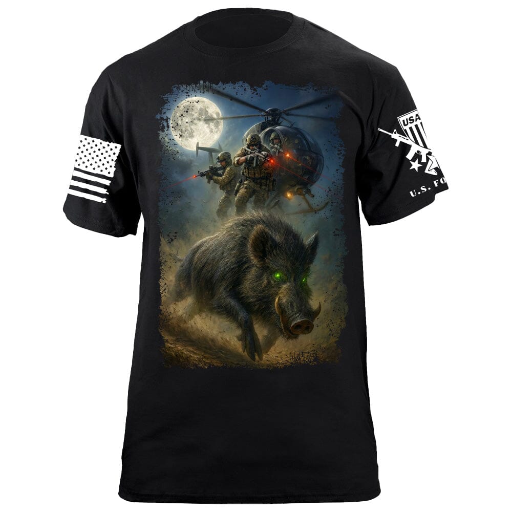 Hog Hunting Operators T-Shirt Shirts 88188-S-BK