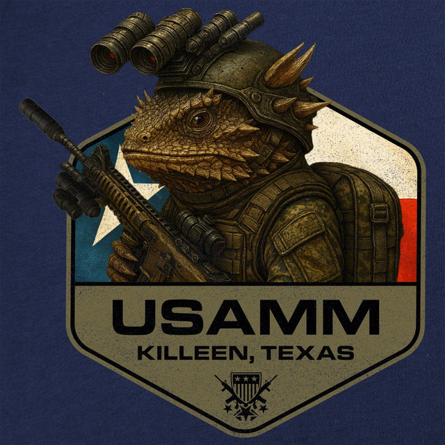 Horned Toad Operator Polygon Texas T-Shirt Shirts 