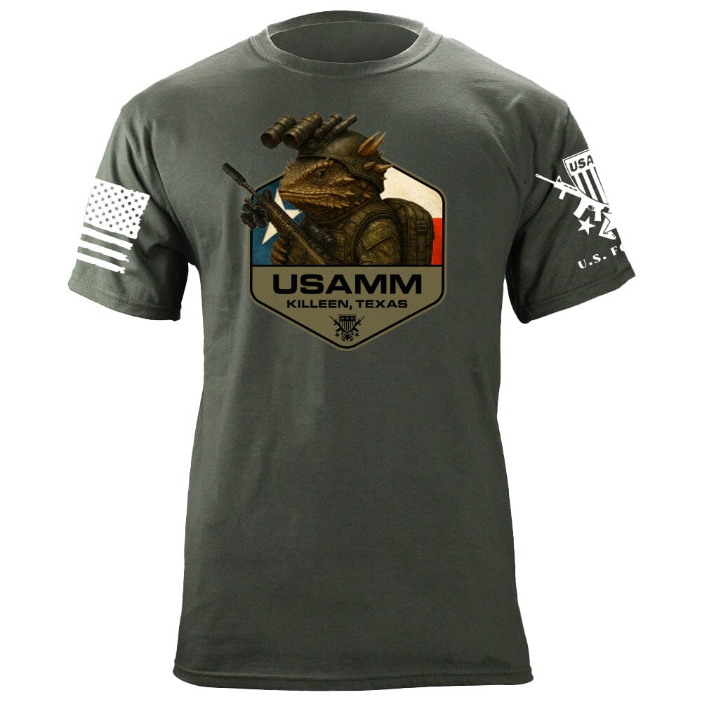Horned Toad Operator Polygon Texas T-Shirt Shirts 86363-S-MG
