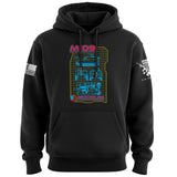 Howitzer 80's Style Weapon System Graphic Hoodie Hoodies 
