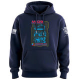 Howitzer 80's Style Weapon System Graphic Hoodie Hoodies 