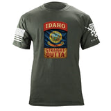 State Tab Shirt: Idaho Shirts 86400-S-MG