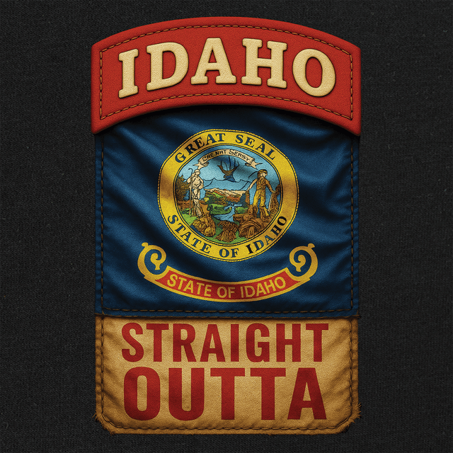 State Tab Shirt: Idaho Shirts 