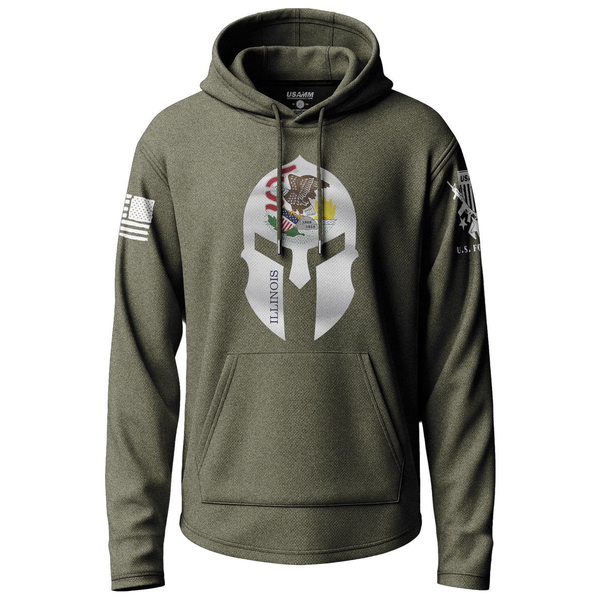 Illinois Spartan Lightweight Hoodie