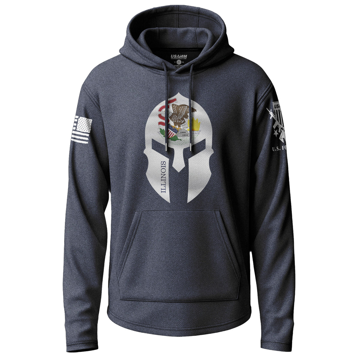 Illinois Spartan Lightweight Hoodie