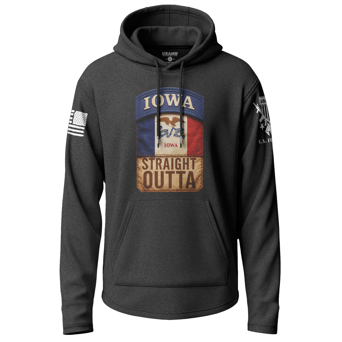 State Tab: Iowa Lightweight Hoodie