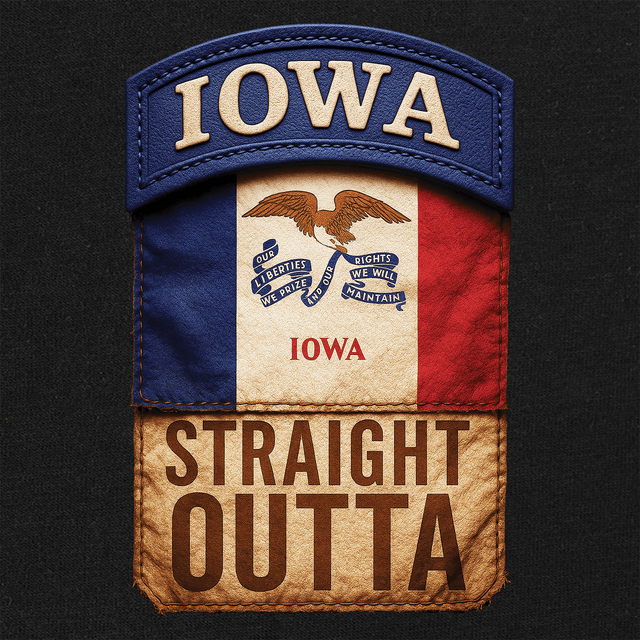 State Tab Shirt: Iowa Shirts 