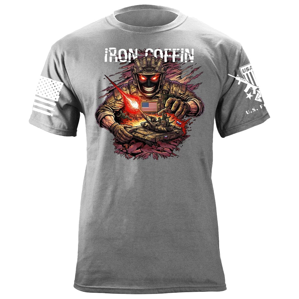 Iron Coffin T-Shirt Shirts 88126-S-HG