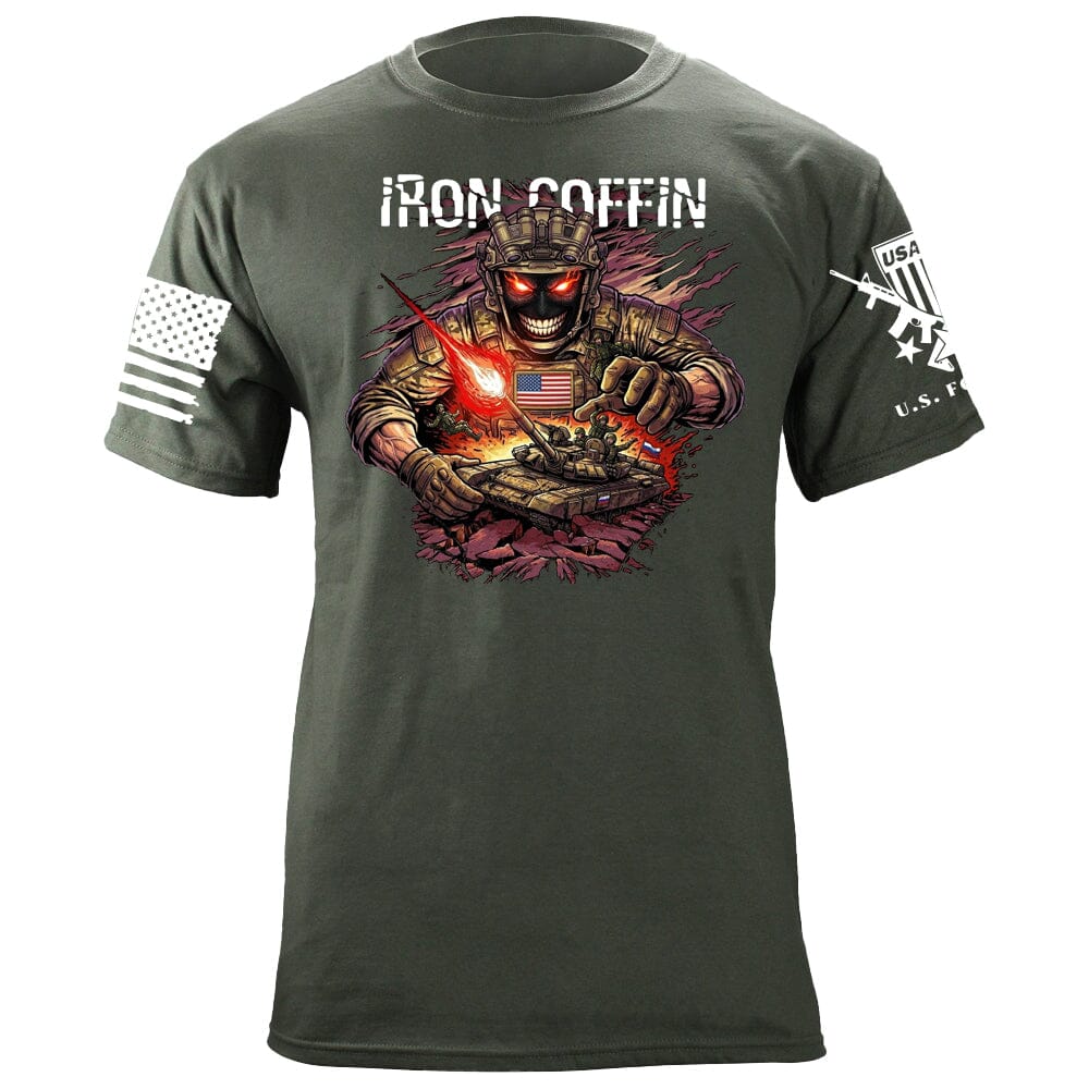 Iron Coffin T-Shirt Shirts 88126-S-MG