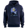 Iwo Jima Earth Hoodie Hoodies 100133-S-NAVY