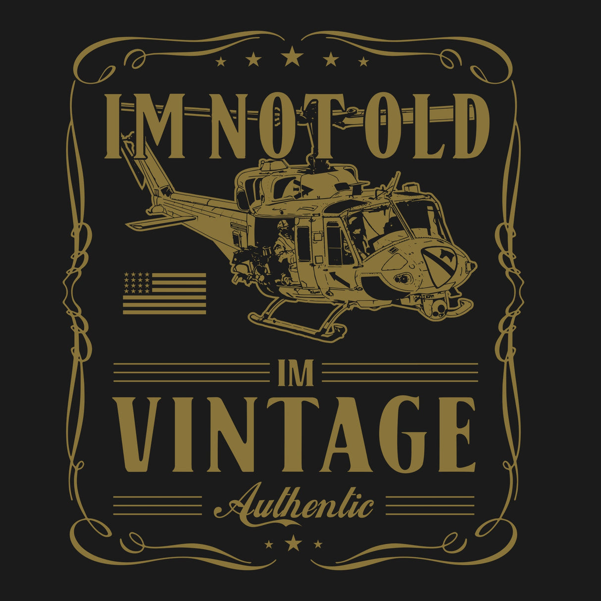 I'm Not Old Im Vintage Huey Hoodie