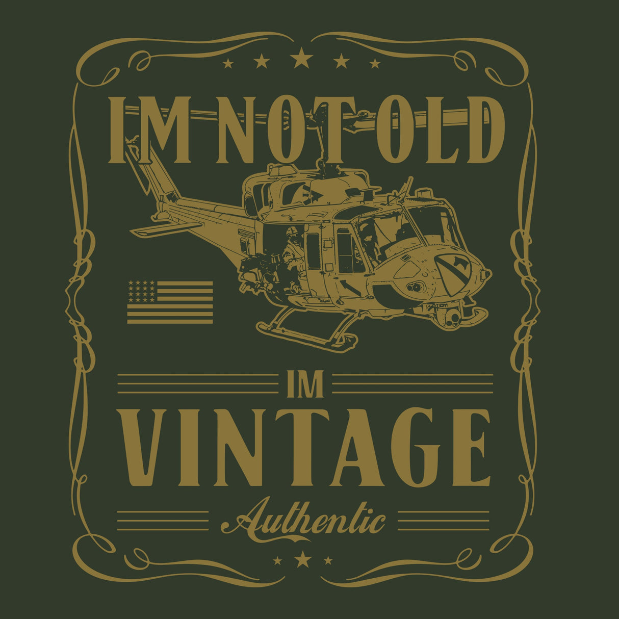 I'm Not Old Im Vintage Huey Hoodie