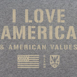I Love America T-Shirt Shirts 