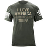 I Love America T-Shirt Shirts 87335-S-MG