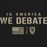 In America We Debate T-Shirt Shirts 