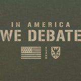 In America We Debate T-Shirt Shirts 