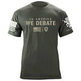 In America We Debate T-Shirt Shirts 87336-S-MG