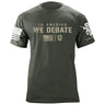 In America We Debate T-Shirt Shirts 87336-S-MG