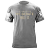 In America We Debate T-Shirt Shirts 87336-S-HG