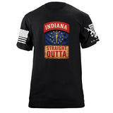 State Tab Shirt: Indiana Shirts 86401-S-BK