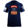 State Tab Shirt: Indiana Shirts 86401-S-NAVY