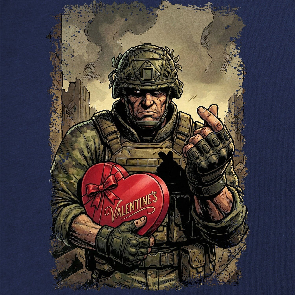 Infantry Heart T-Shirt Shirts 