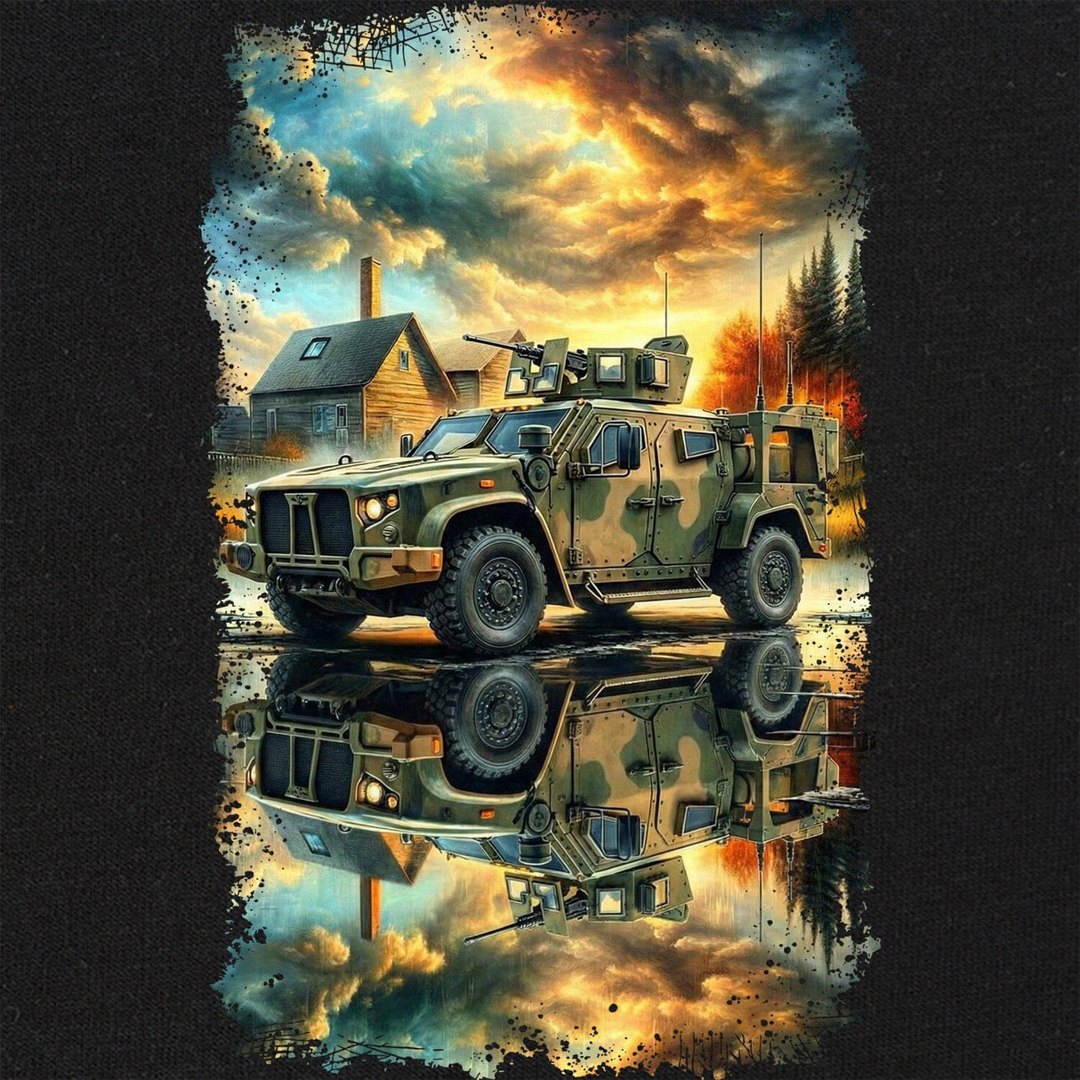 JLTV T-Shirt Shirts 88190-S-HG