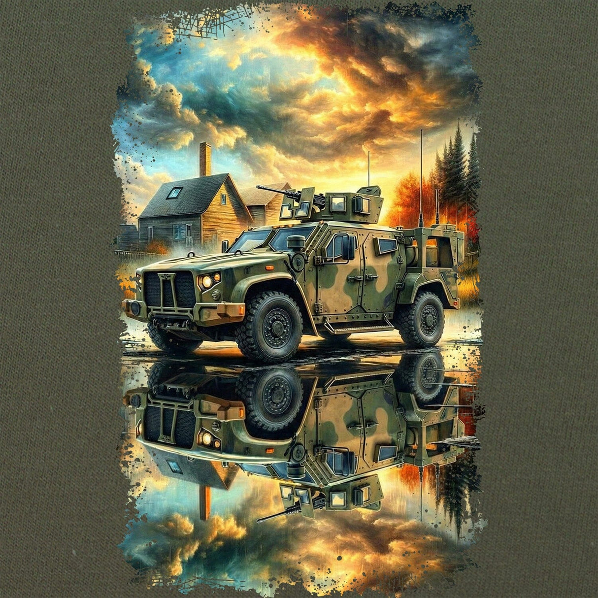 JLTV T-Shirt Shirts 88190-S-MG