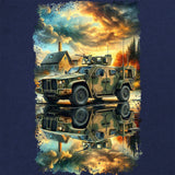 JLTV T-Shirt Shirts 88190-S-NAVY