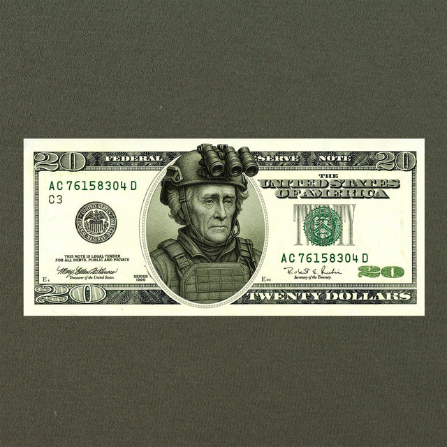 Jackson 20 Dollar Bill T-Shirt Shirts 