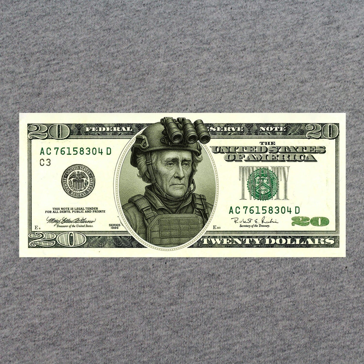 Jackson 20 Dollar Bill T-Shirt Shirts 