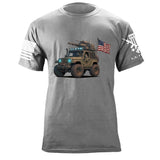 Jeep Flag T-Shirt Shirts 87428-S-HG