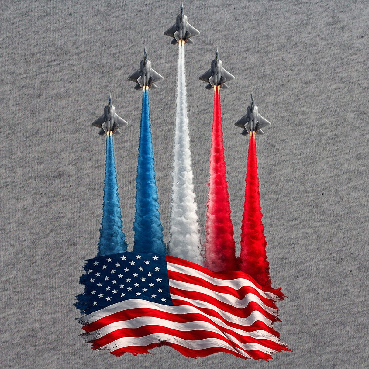 Jet Flag T-Shirt Shirts 88189-S-HG