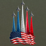 Jet Flag T-Shirt Shirts 88189-S-MG
