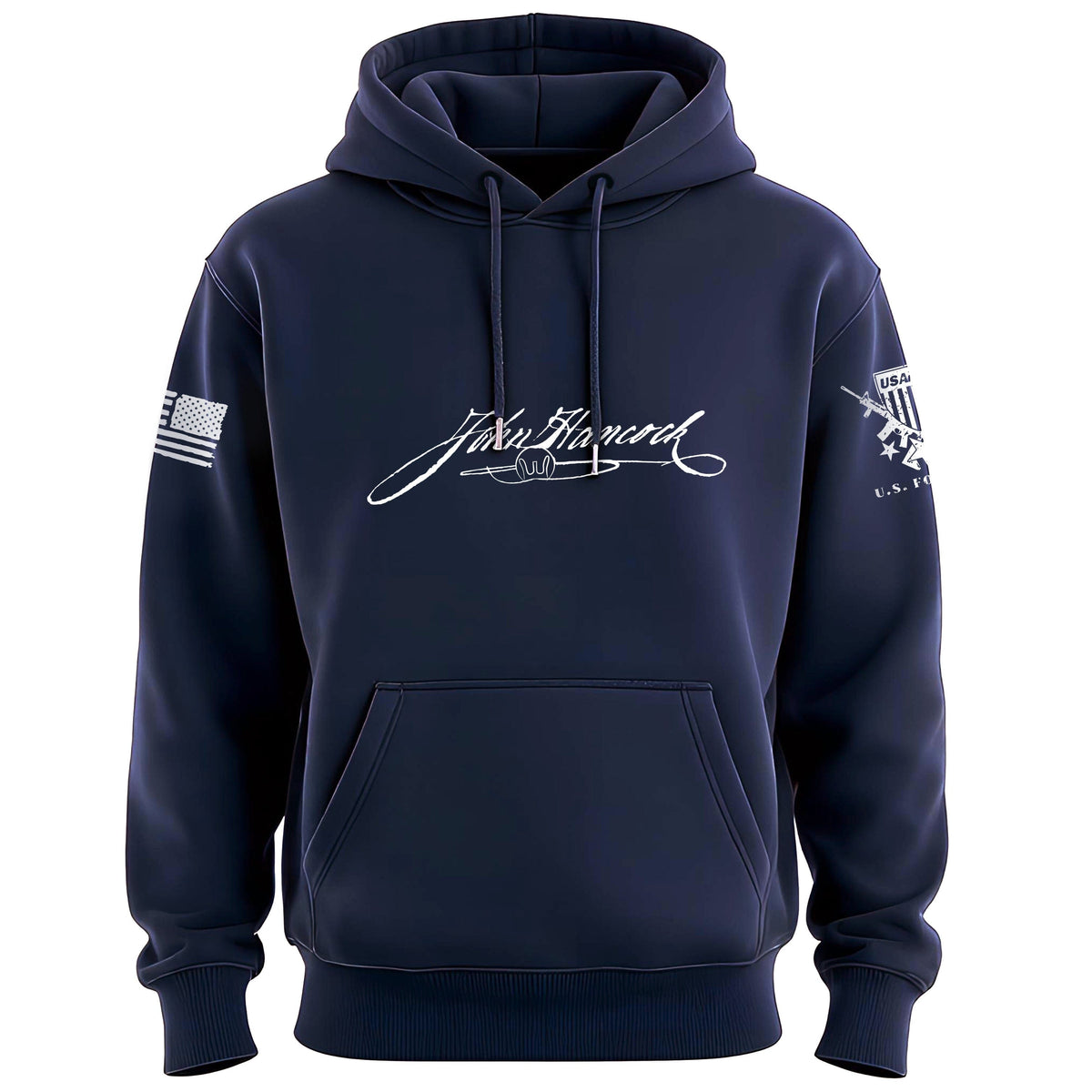 John Hancock Signature Hoodie Hoodies 100134-S-NAVY