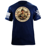 Jumper Cables T-Shirt Shirts 88036-S-NAVY