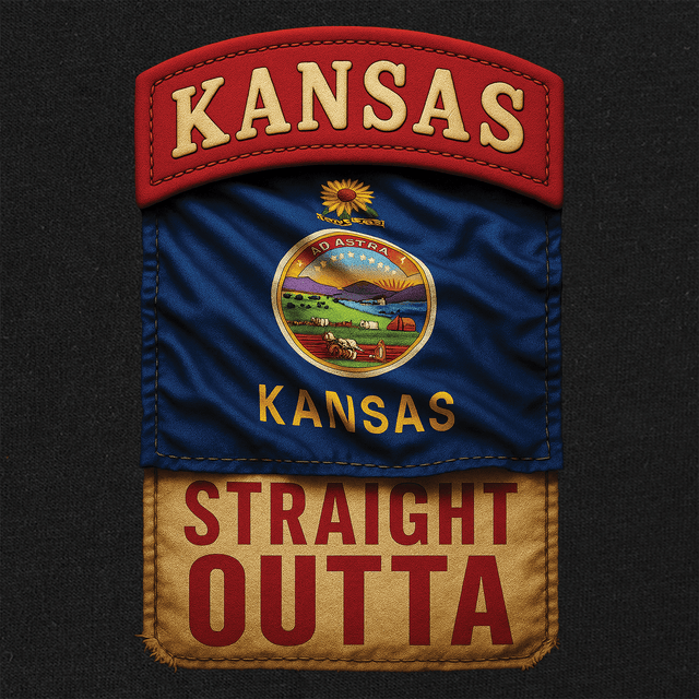 State Tab Shirt: Kansas Shirts 