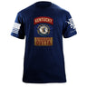 State Tab Shirt: Kentucky Shirts 86404-S-NAVY