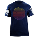 Laser-Dogfight T-Shirt Shirts 87227-S-NAVY