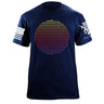 Laser-Dogfight T-Shirt Shirts 87227-S-NAVY