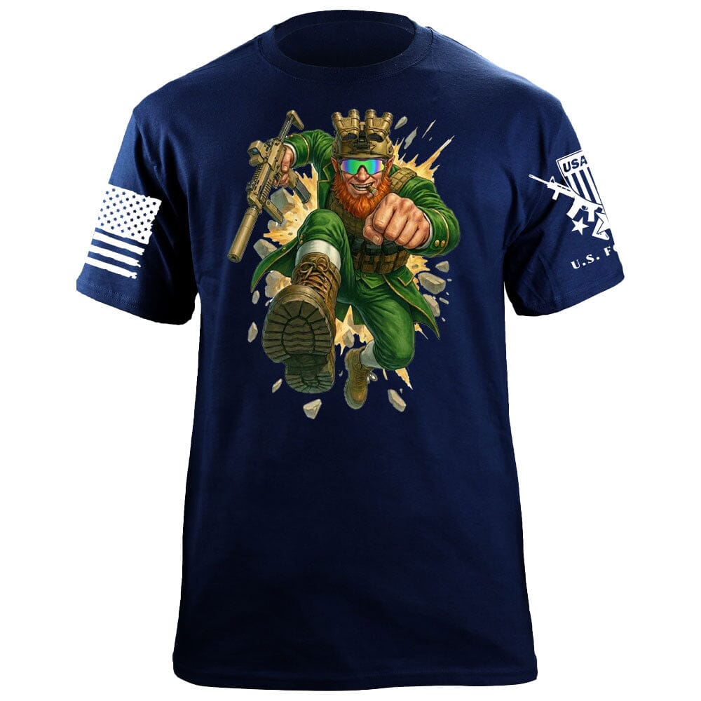 Leprechaun T-Shirt Shirts 88039-S-NAVY